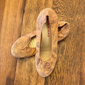 Sabrinas Peach Ballet Flats